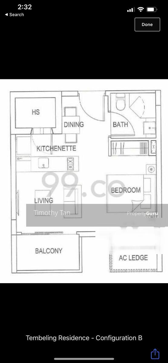 Tembeling Residence (D15), Apartment #307110241
